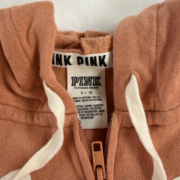 Victoria's Secret Pink Zip-Up Hoodie - Picture 2 of 3